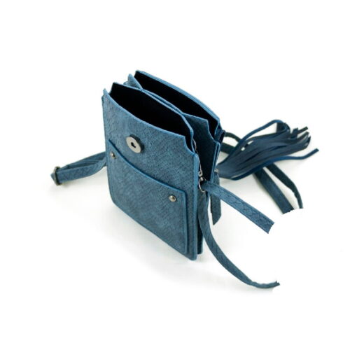 Tasje Evy Blauw binnenkant