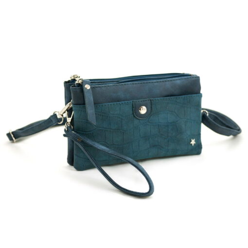 Tasje Marlin Blauw zijkant