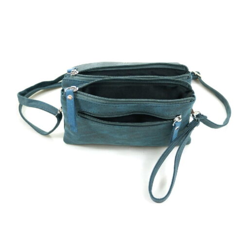 Tasje Nikita Blauw achterkant