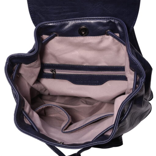 Tas Avignon Blauw binnenkant