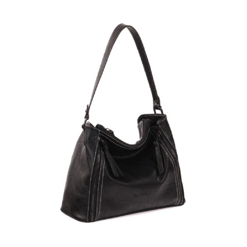 Tas Florence Zwart zijkant