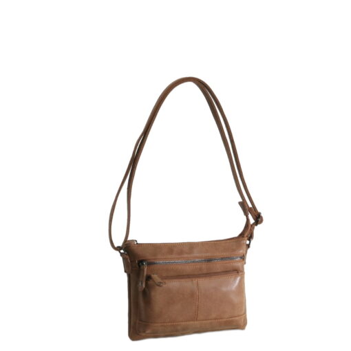 Tas Toledo Camel zijkant