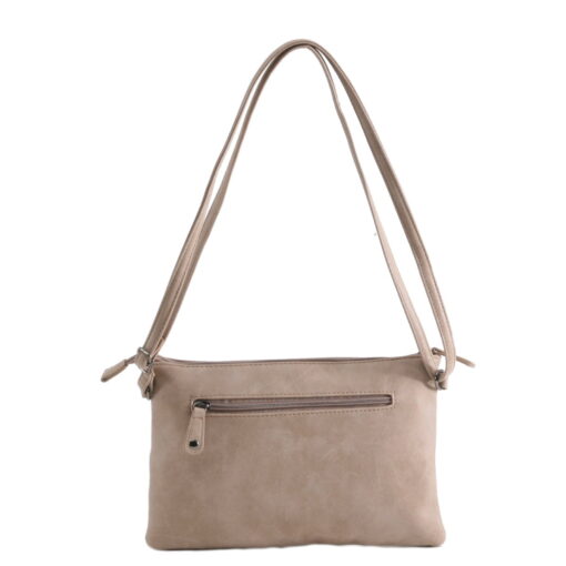 Tasje Marbella Taupe achterkant