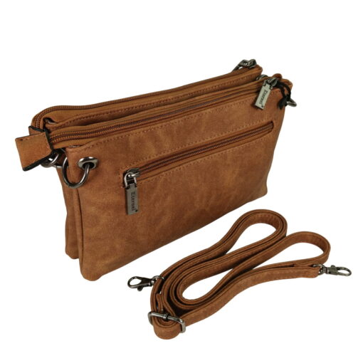 Tasje Valerie Camel zijkant