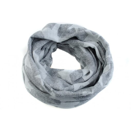 Shawl Sterren grijs