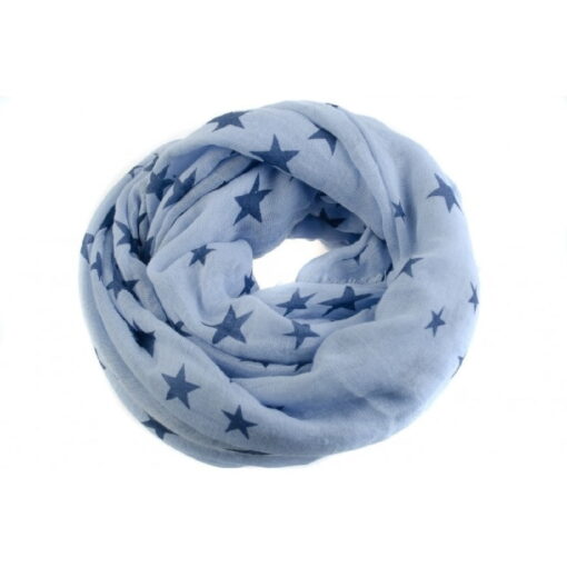 Shawl Sterretje Blauw